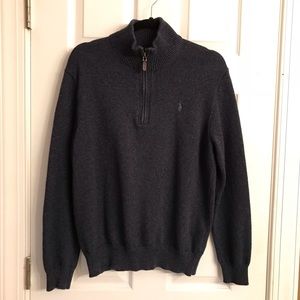 Men’s large Polo Ralph Lauren 1/4 zip sweater
